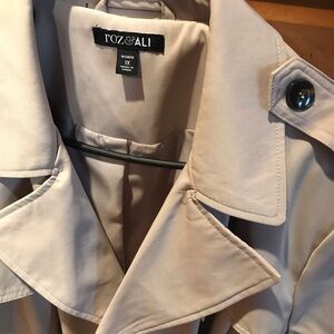 Roz &‎ Ali lightweight Overcoat size 1X #2172